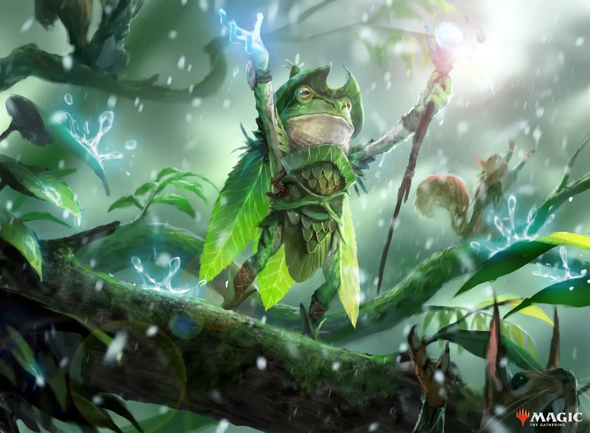 MTG Bloomburrow set art