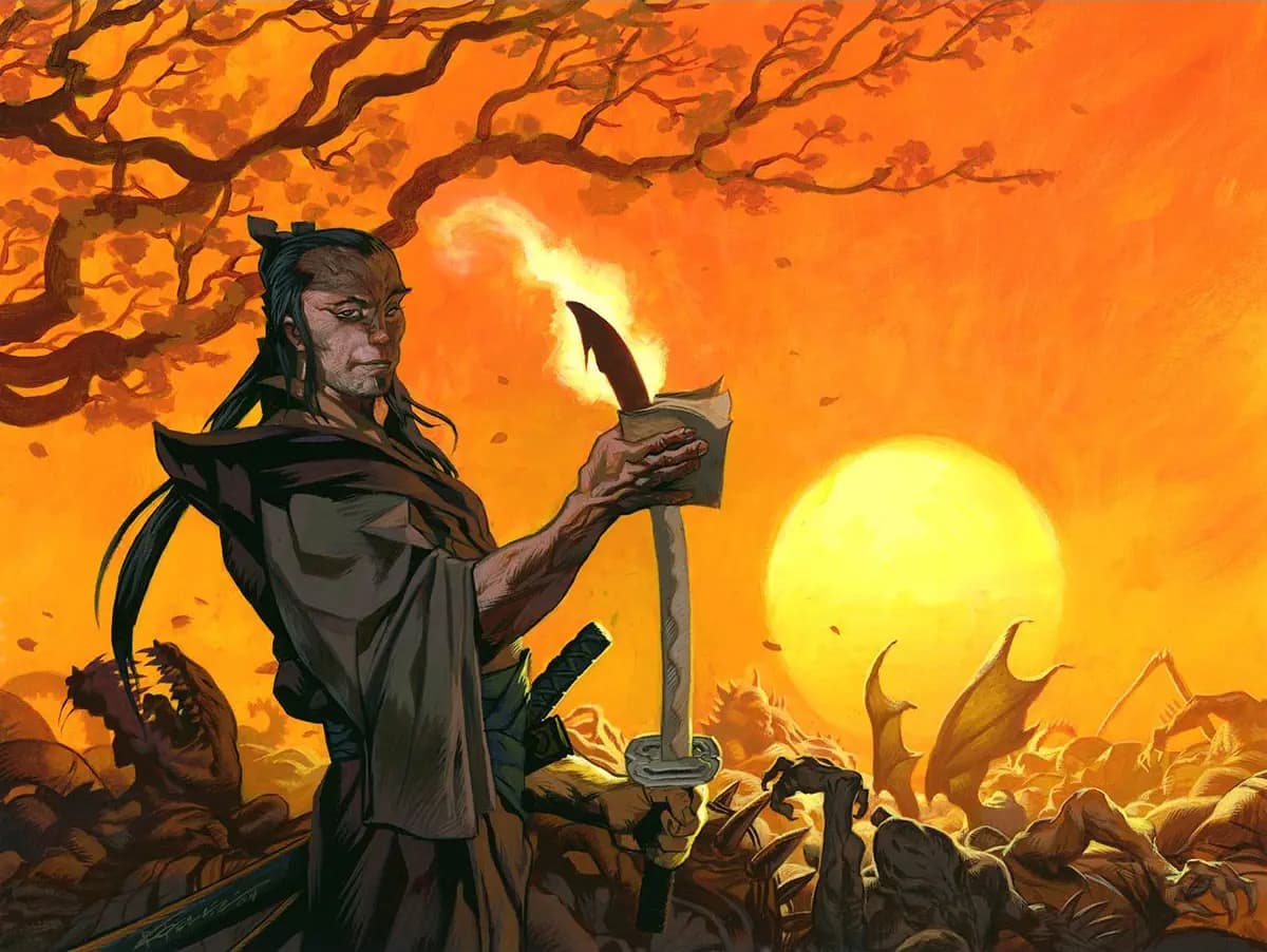 MTG Betrayers of Kamigawa set art