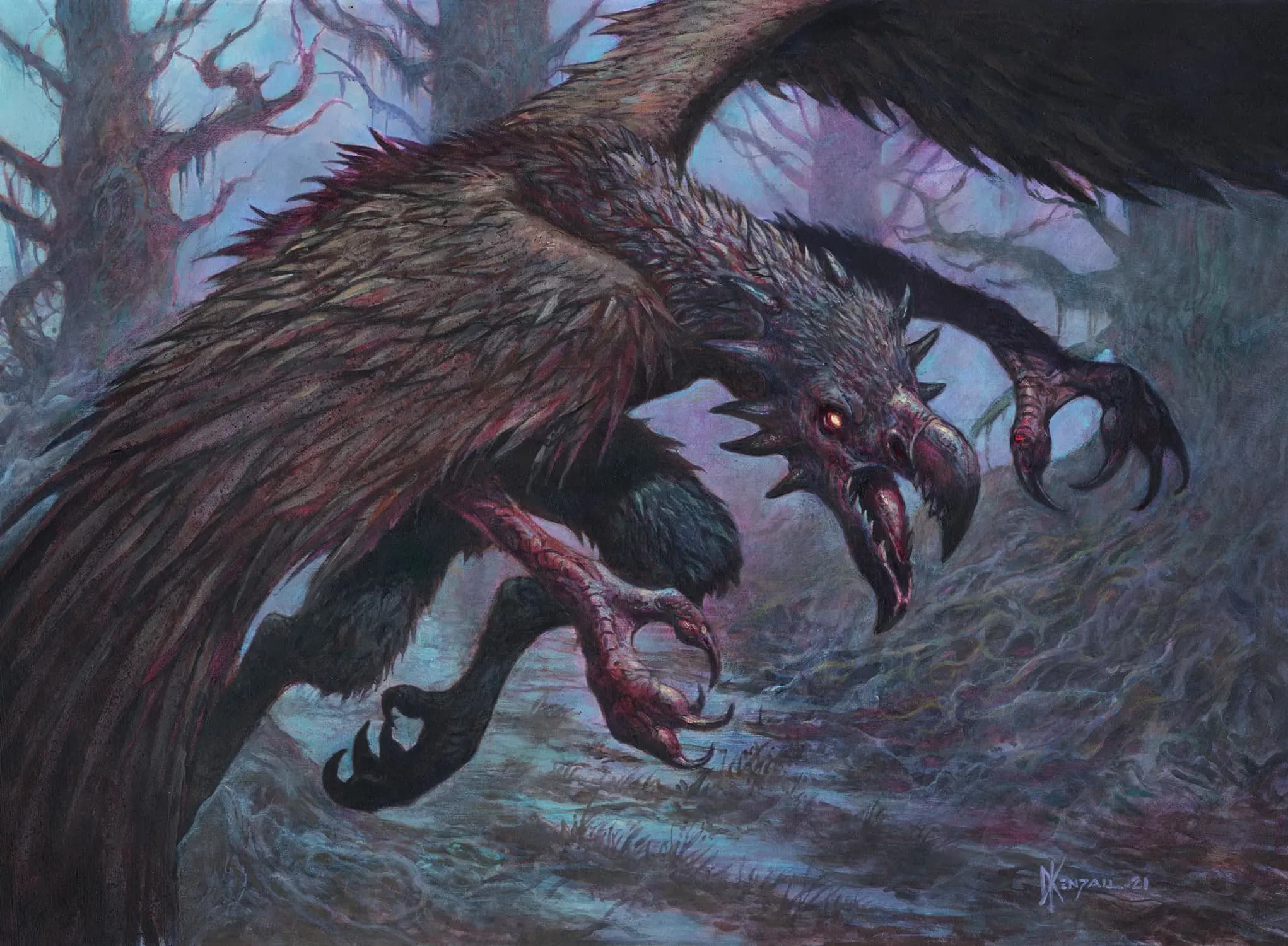 MTG Commander Legends: Battle for Baldur's Gate set art