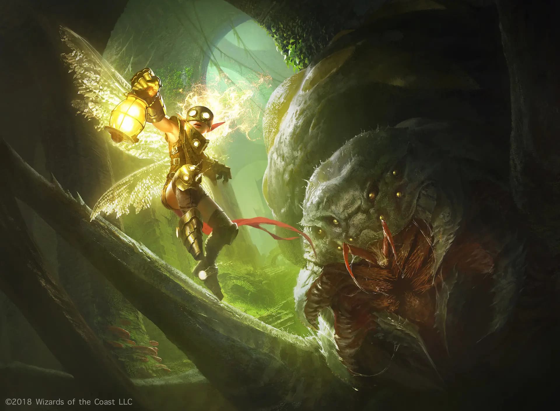 MTG Guilds of Ravnica set art