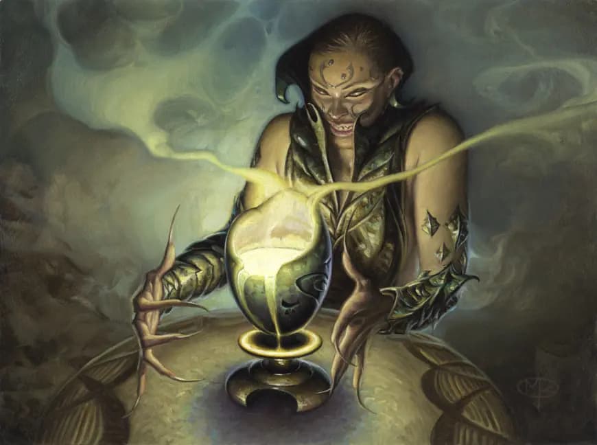 MTG Mirrodin set art