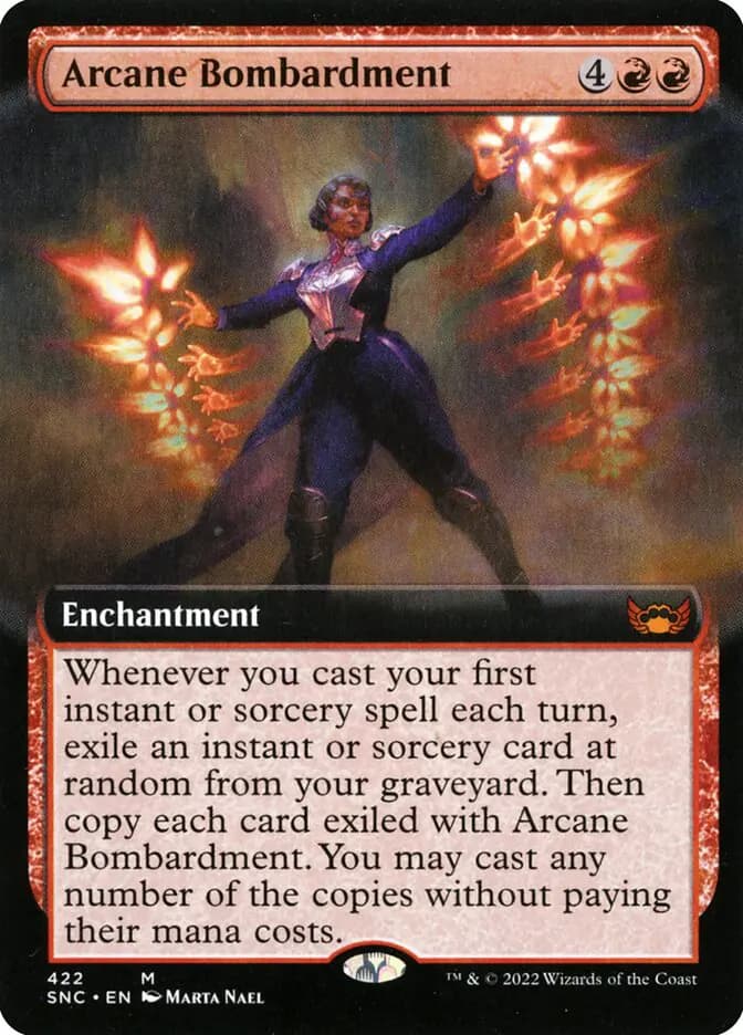 Card image of Arcane Bombardment