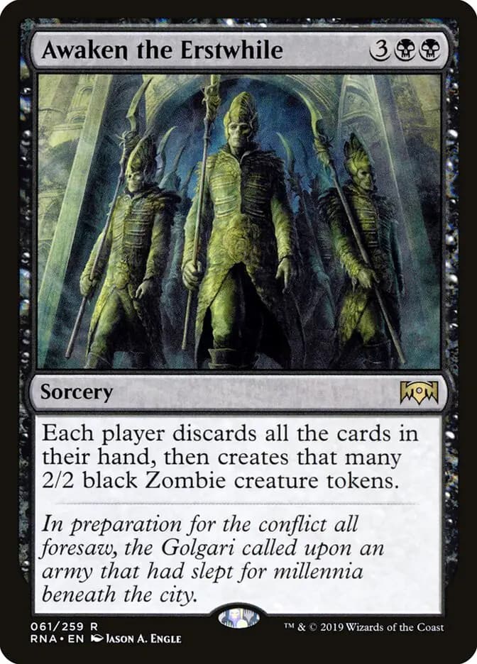 Card image of Awaken the Erstwhile
