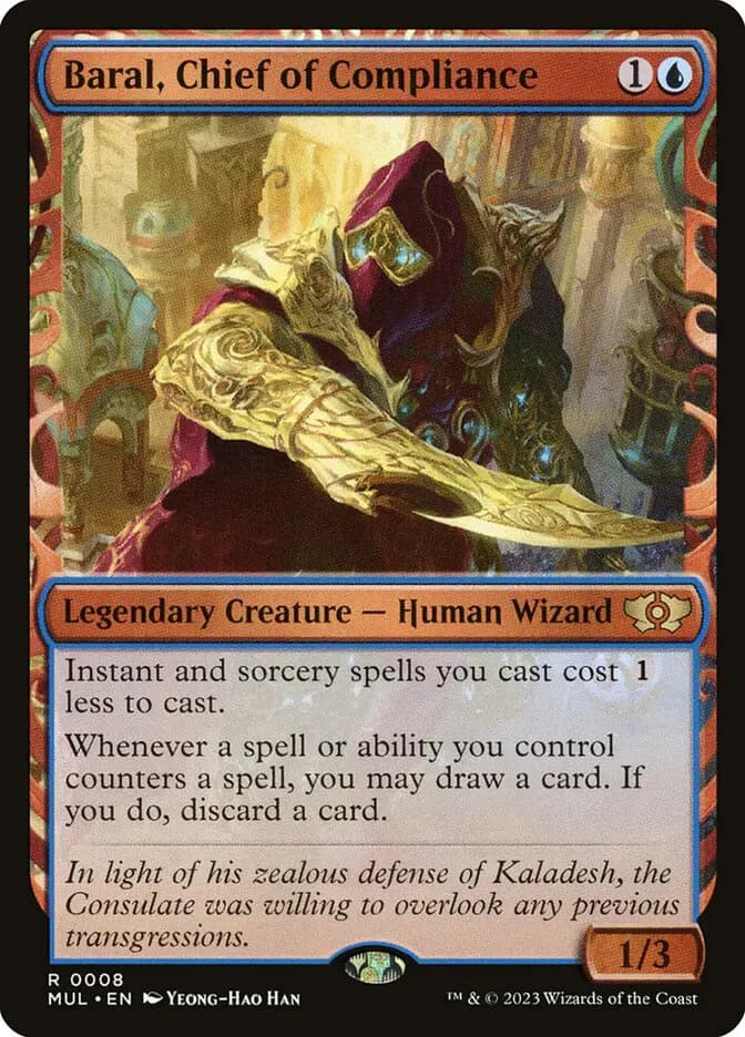 Card image of Baral, Chief of Compliance