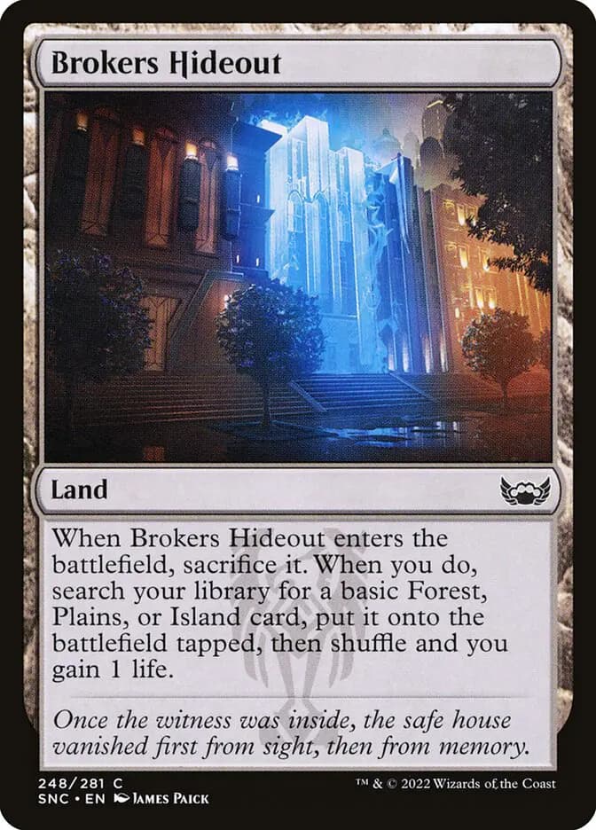 Card image of Brokers Hideout
