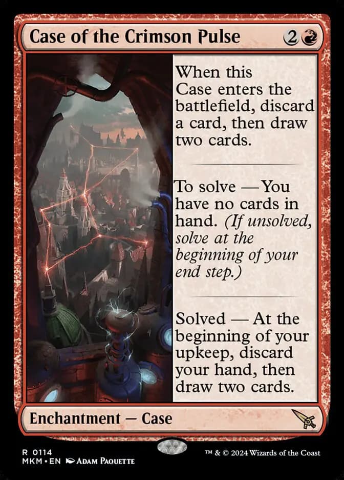 Card image of Case of the Crimson Pulse