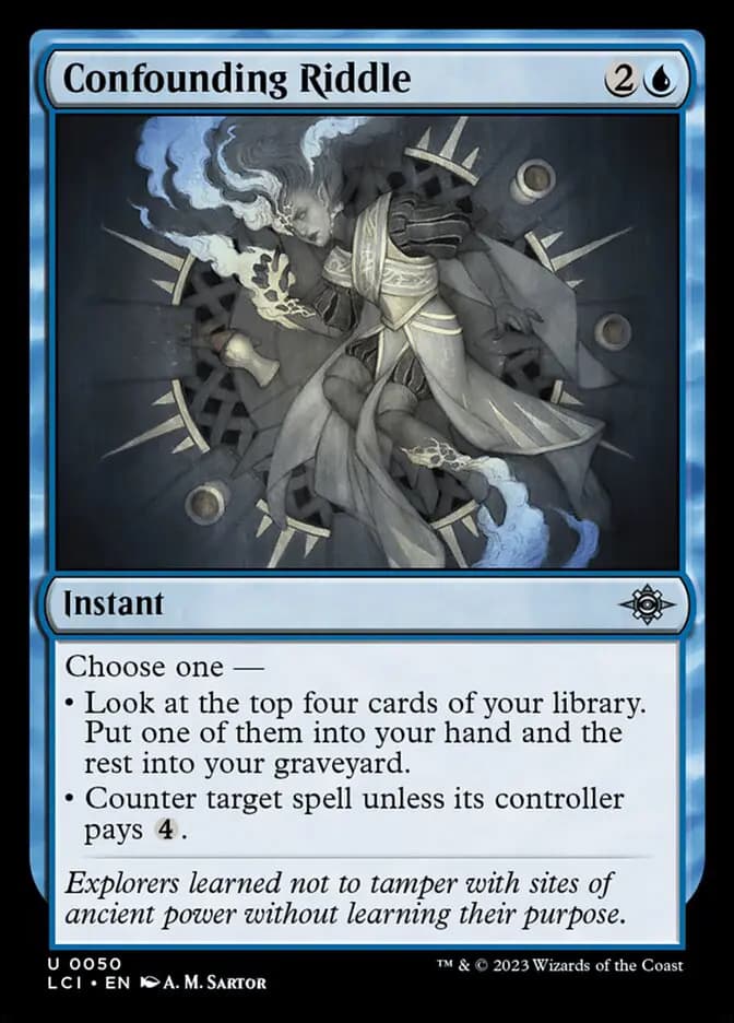 Card image of Confounding Riddle