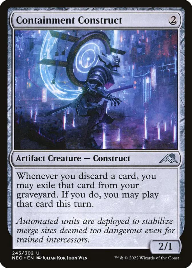 Card image of Containment Construct