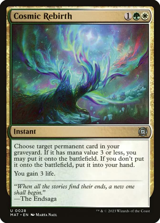 Card image of Cosmic Rebirth