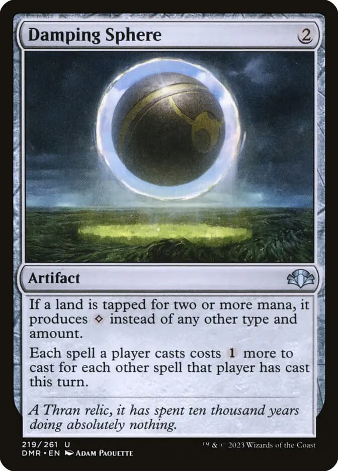 Card image of Damping Sphere