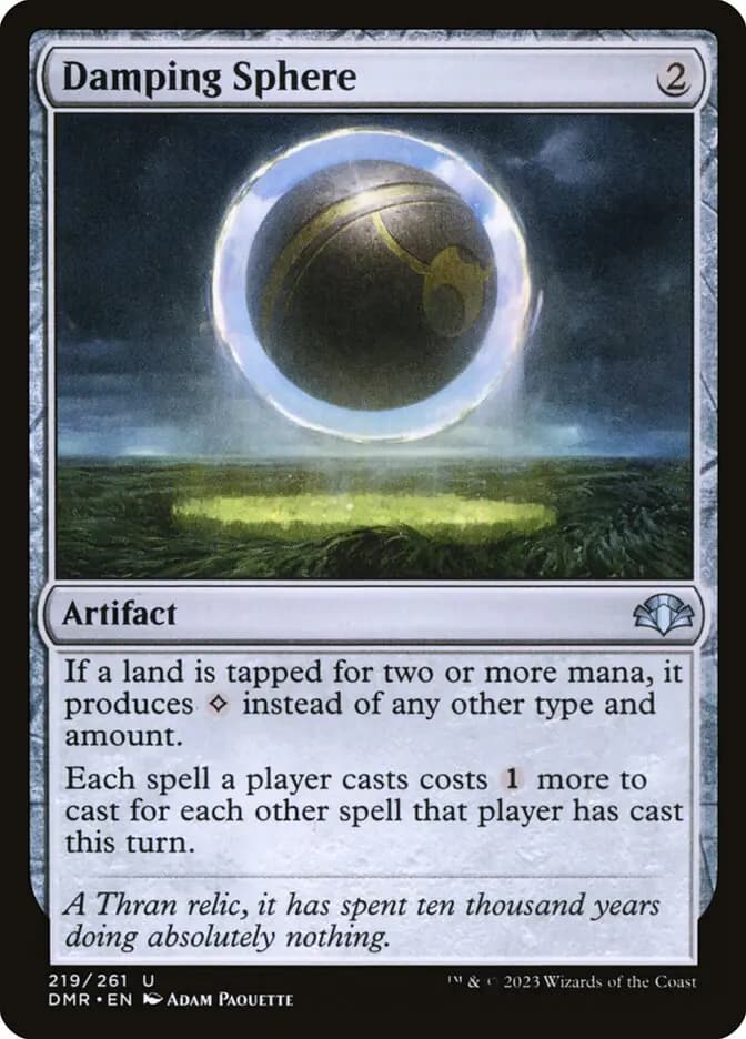 Card image of Damping Sphere