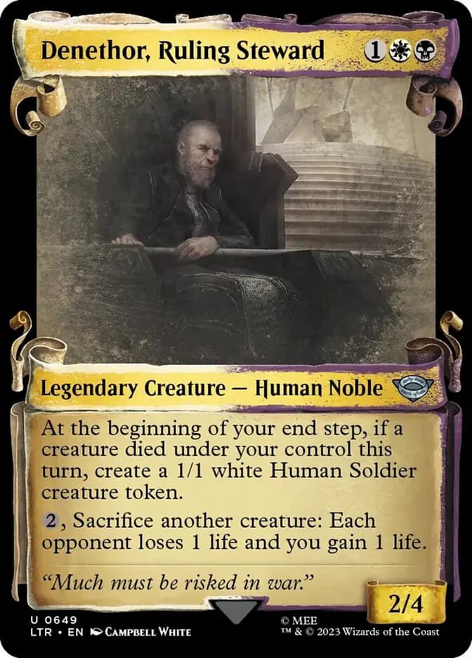 Card image of Denethor, Ruling Steward