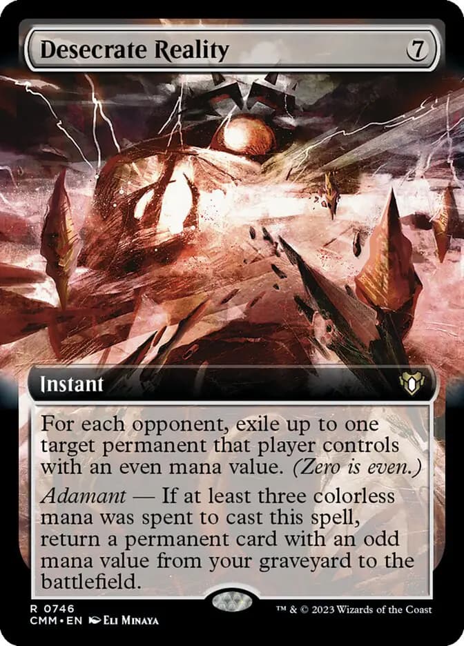 Card image of Desecrate Reality