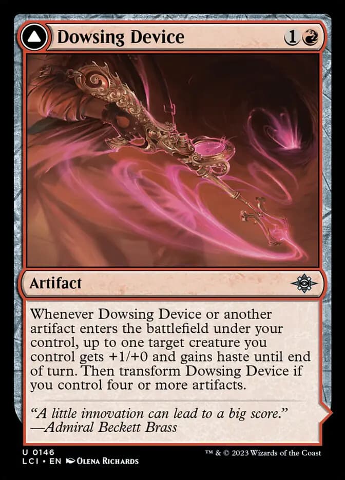 Card image of Dowsing Device / Geode Grotto