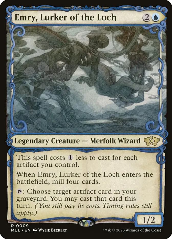 Card image of Emry, Lurker of the Loch