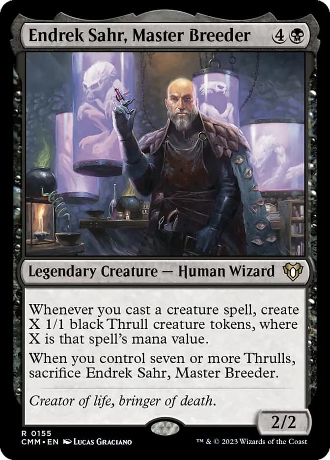 Card image of Endrek Sahr, Master Breeder