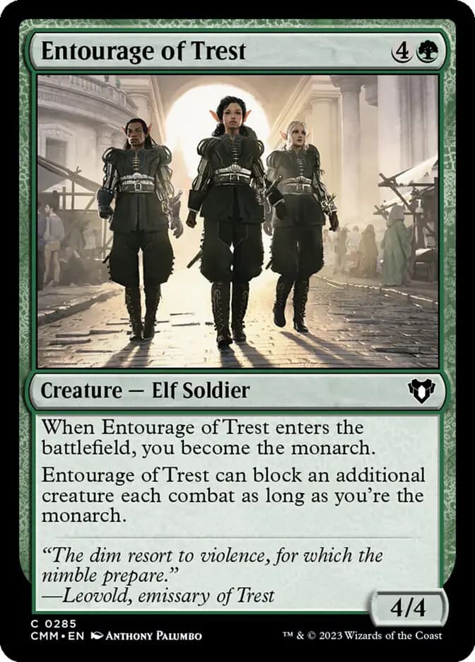 Card image of Entourage of Trest