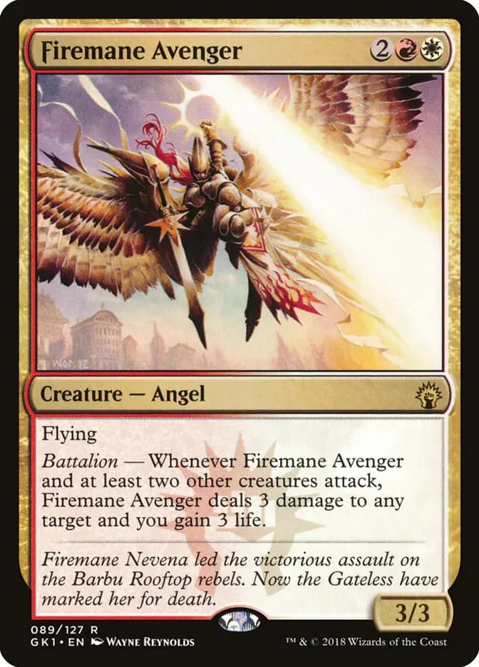 Card image of Firemane Avenger