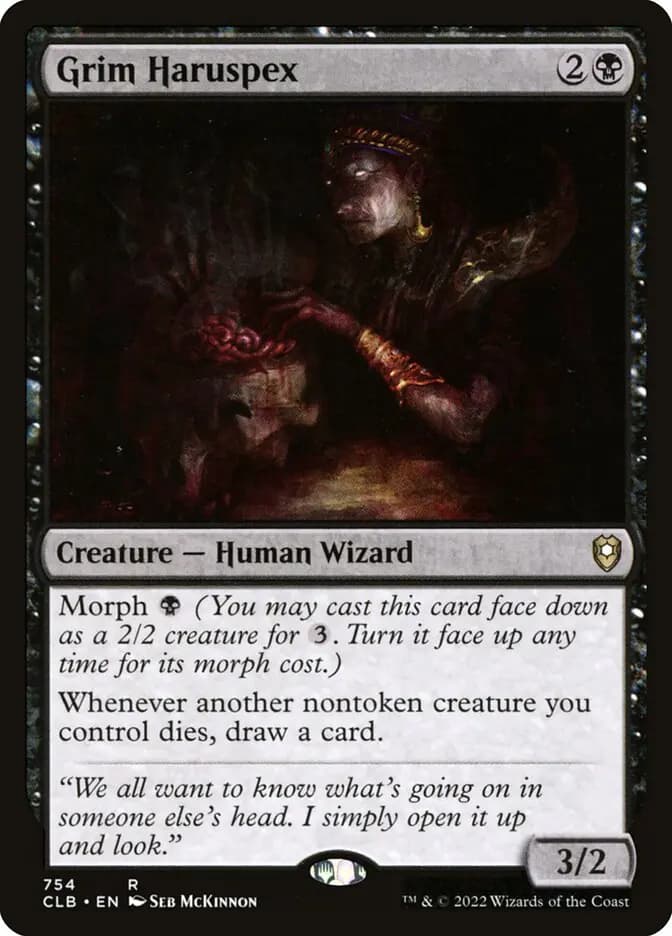 Card image of Grim Haruspex