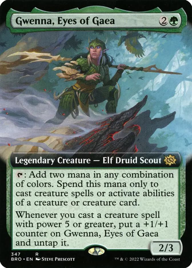 Card image of Gwenna, Eyes of Gaea