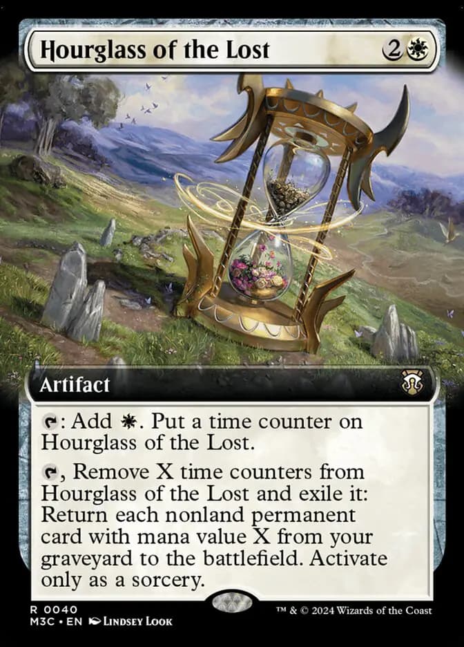 Card image of Hourglass of the Lost