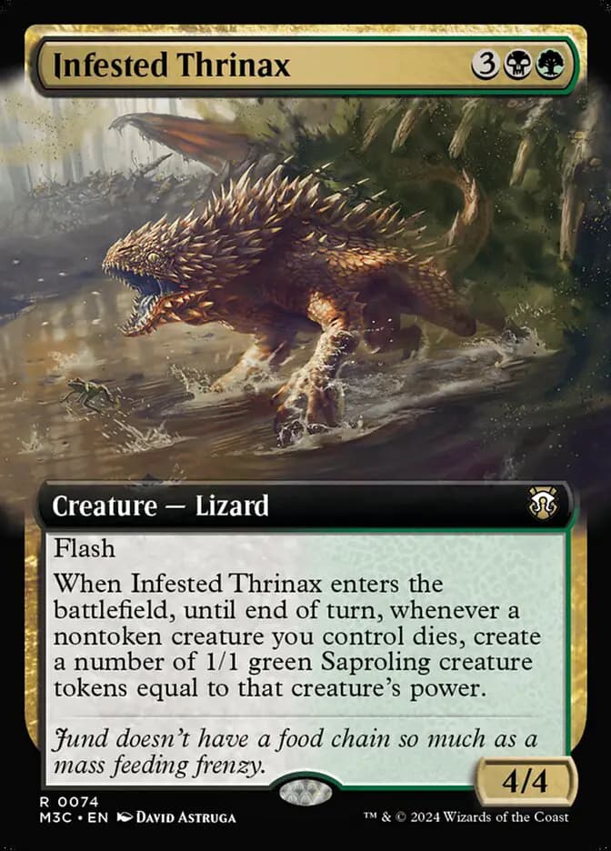 Card image of Infested Thrinax
