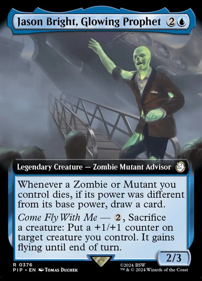 Card image of Jason Bright, Glowing Prophet