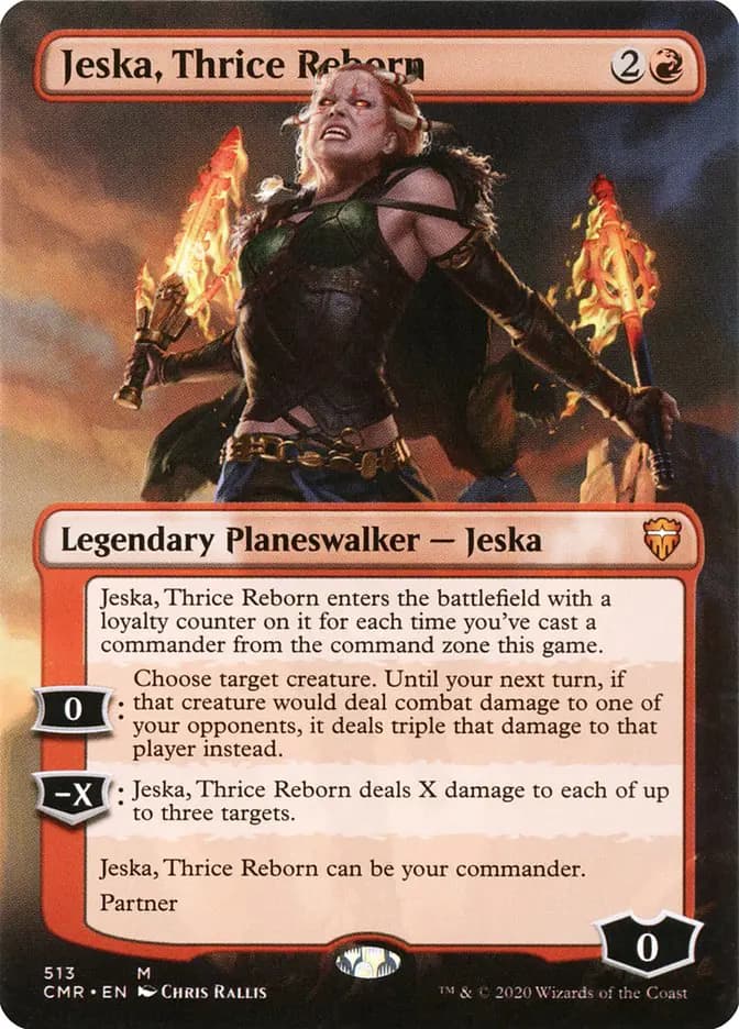 Card image of Jeska, Thrice Reborn