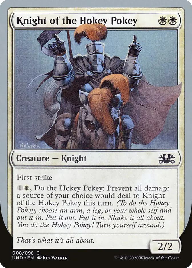 Card image of Knight of the Hokey Pokey