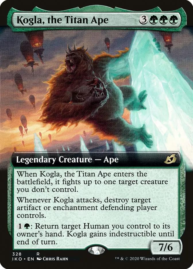 Card image of Kogla, the Titan Ape
