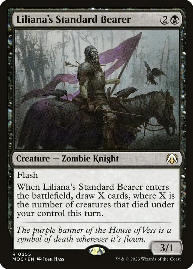 Card image of Liliana's Standard Bearer