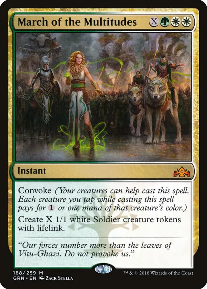 Card image of March of the Multitudes