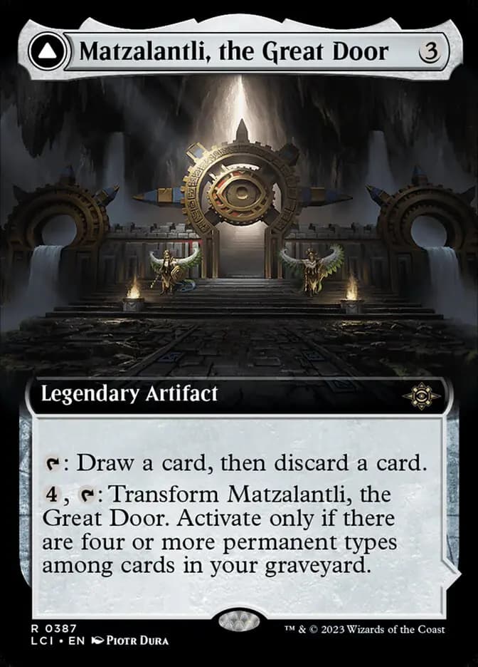 Card image of Matzalantli, the Great Door / The Core
