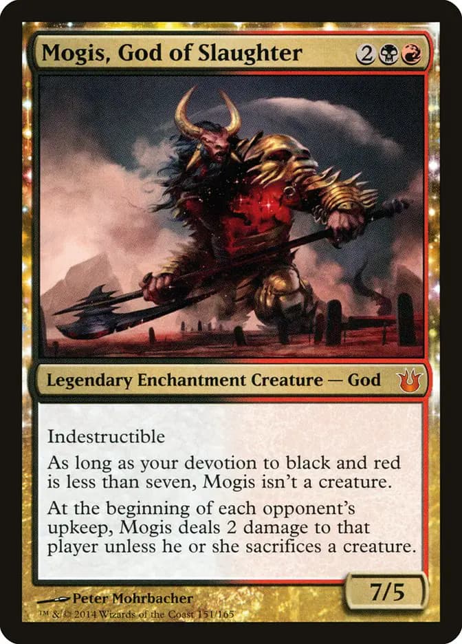 Card image of Mogis, God of Slaughter