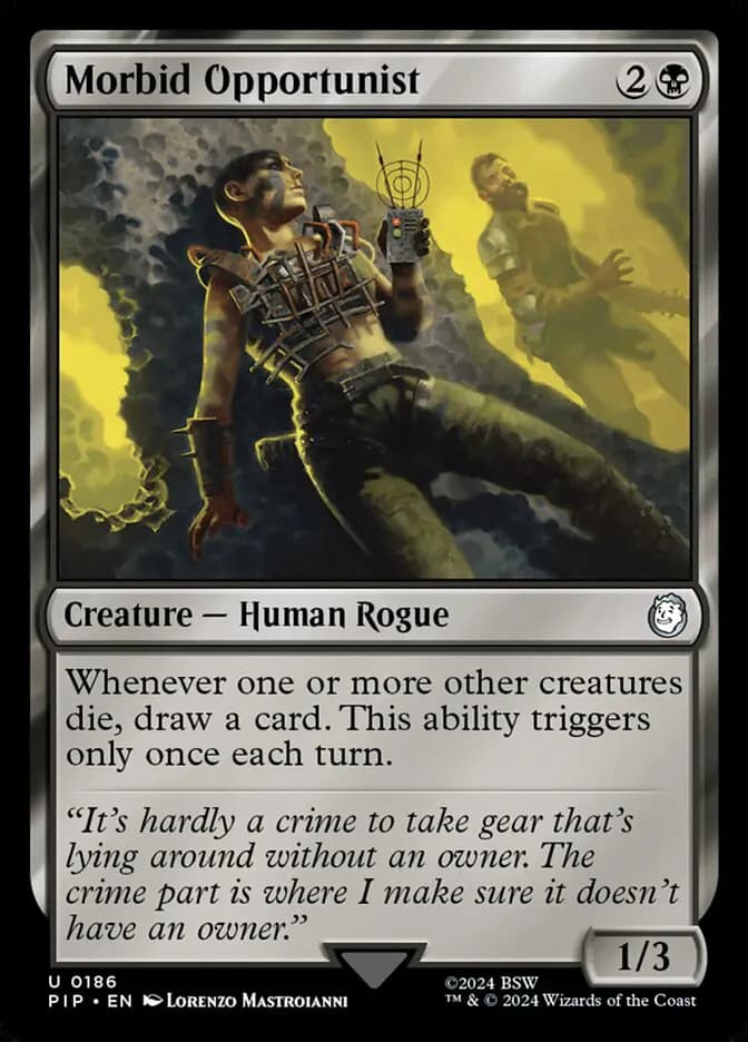 Card image of Morbid Opportunist