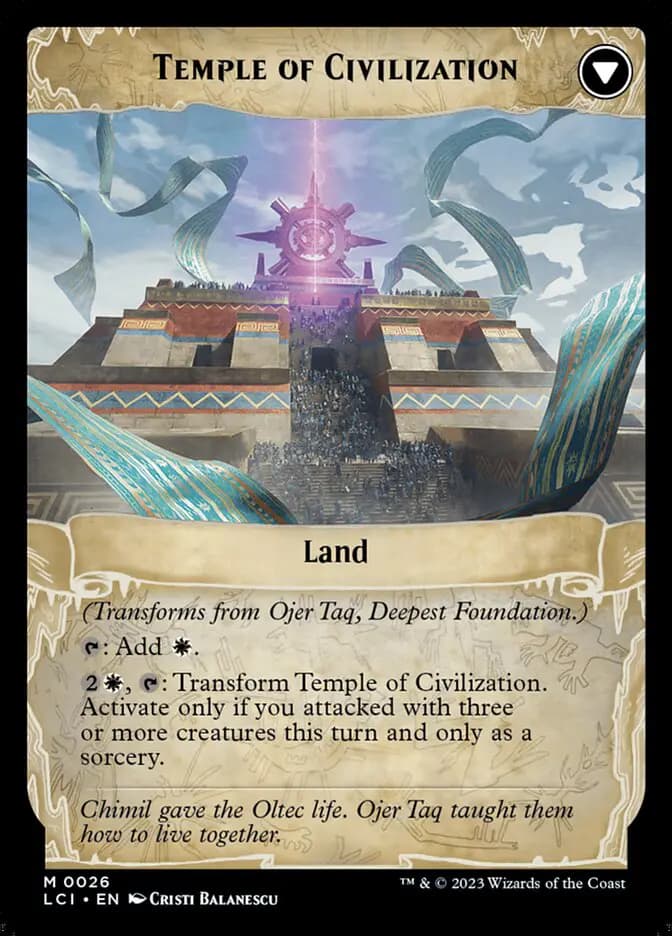 Card image of Ojer Taq, Deepest Foundation / Temple of Civilization