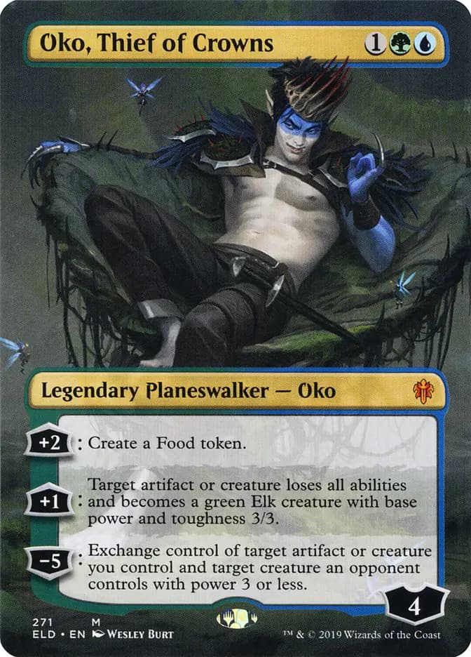 Card image of Oko, Thief of Crowns