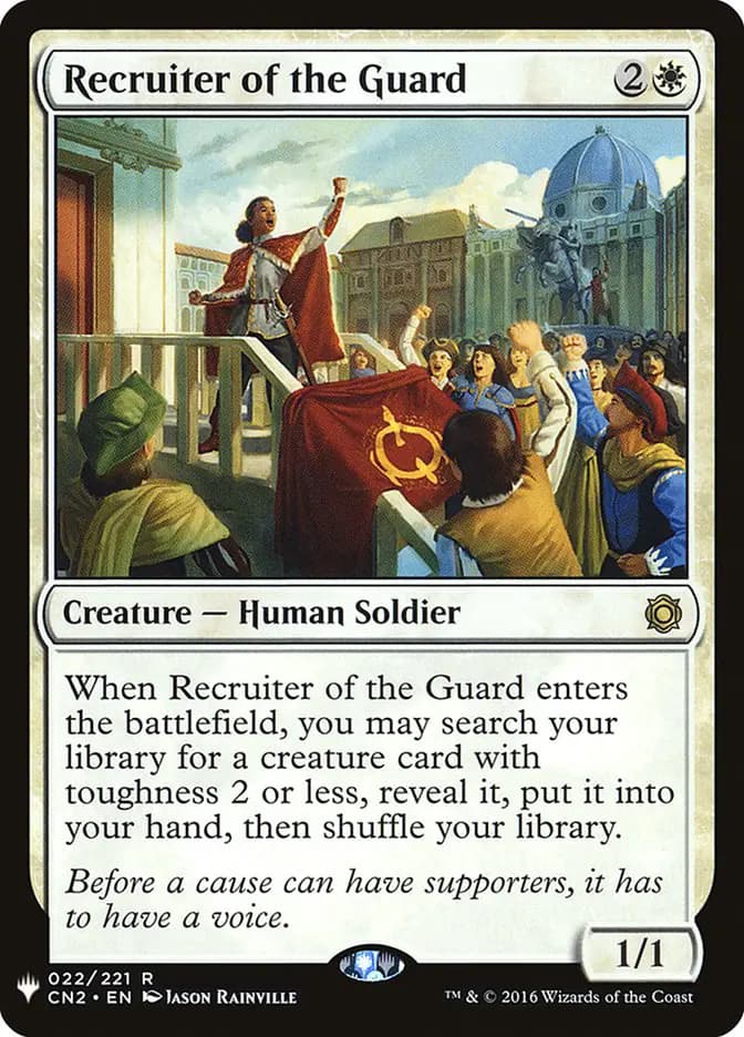 Card image of Recruiter of the Guard