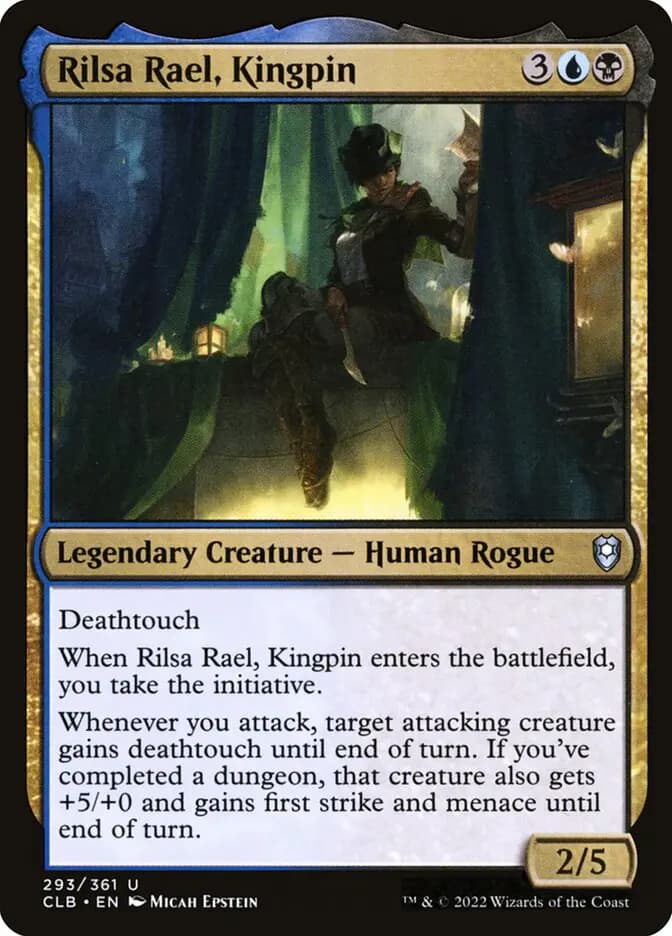 Card image of Rilsa Rael, Kingpin
