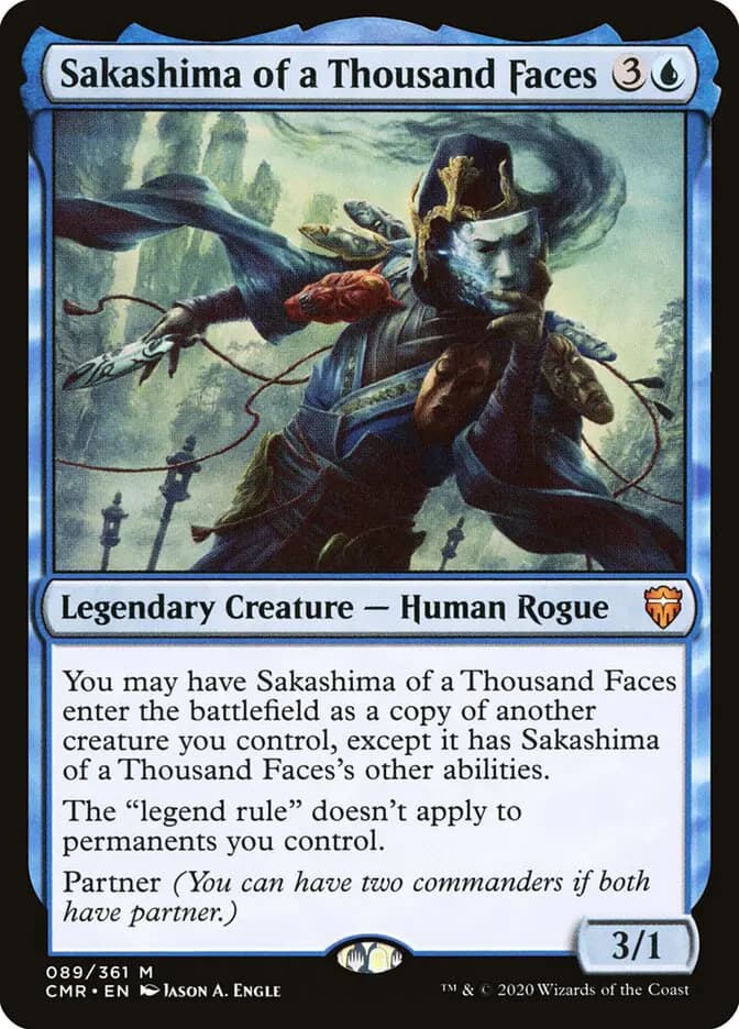 Card image of Sakashima of a Thousand Faces