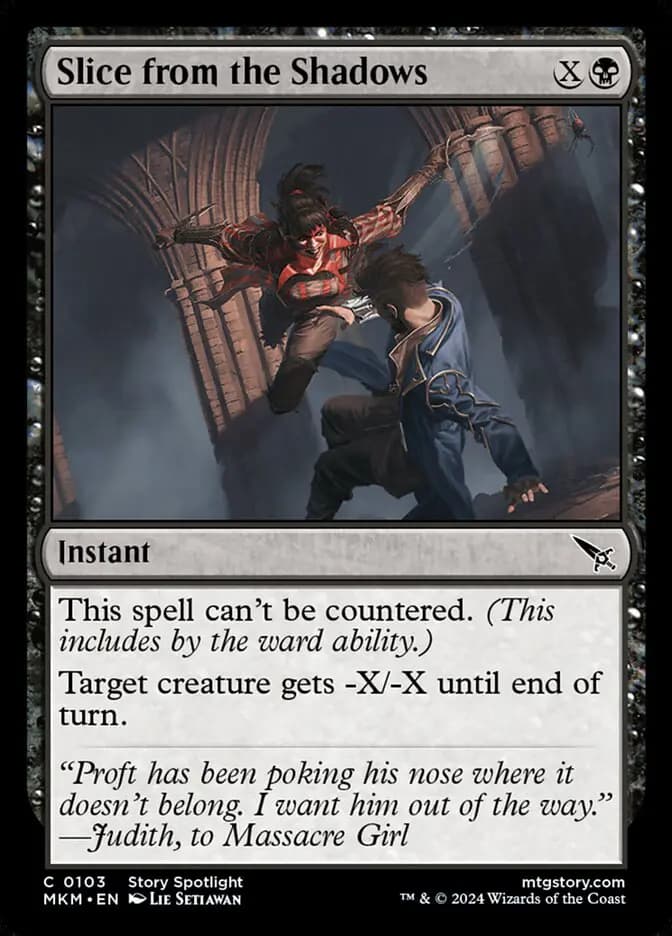 Card image of Slice from the Shadows
