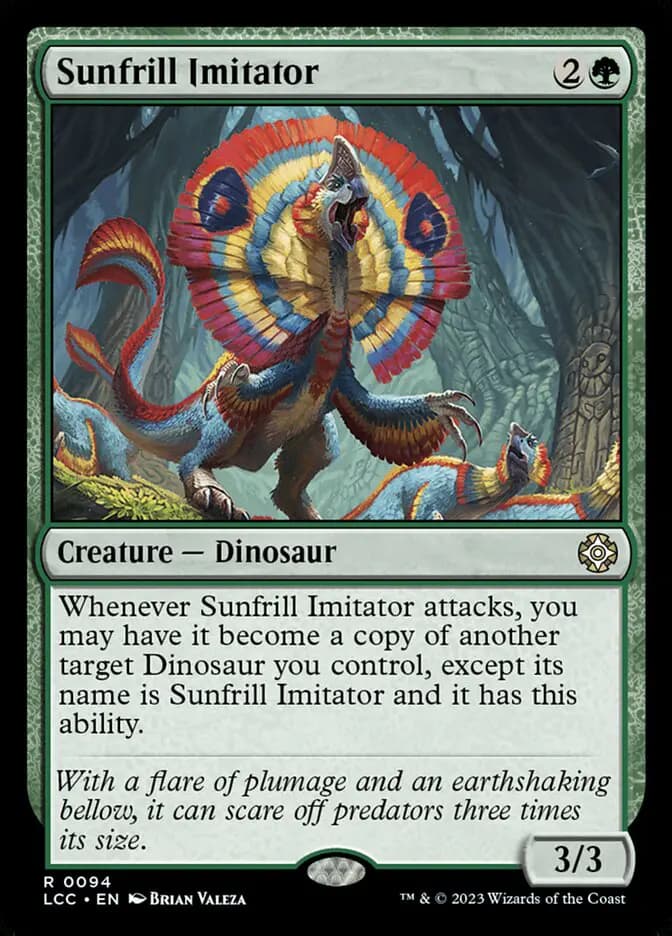 Card image of Sunfrill Imitator