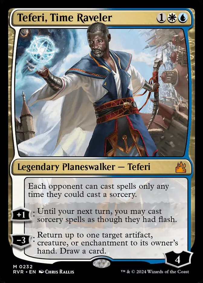 Card image of Teferi, Time Raveler
