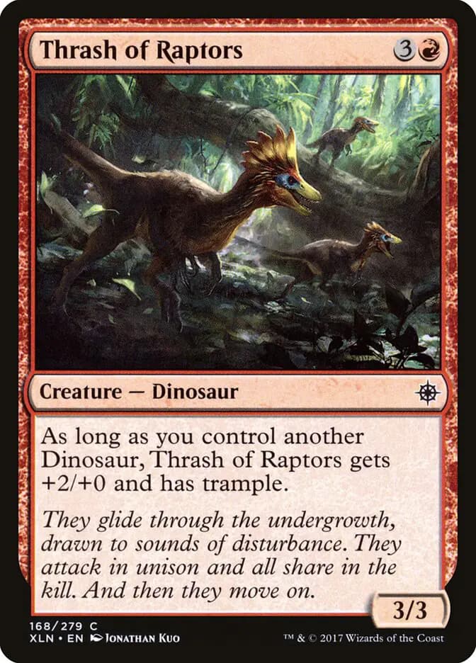 Card image of Thrash of Raptors