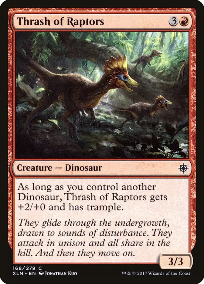 Card image of Thrash of Raptors