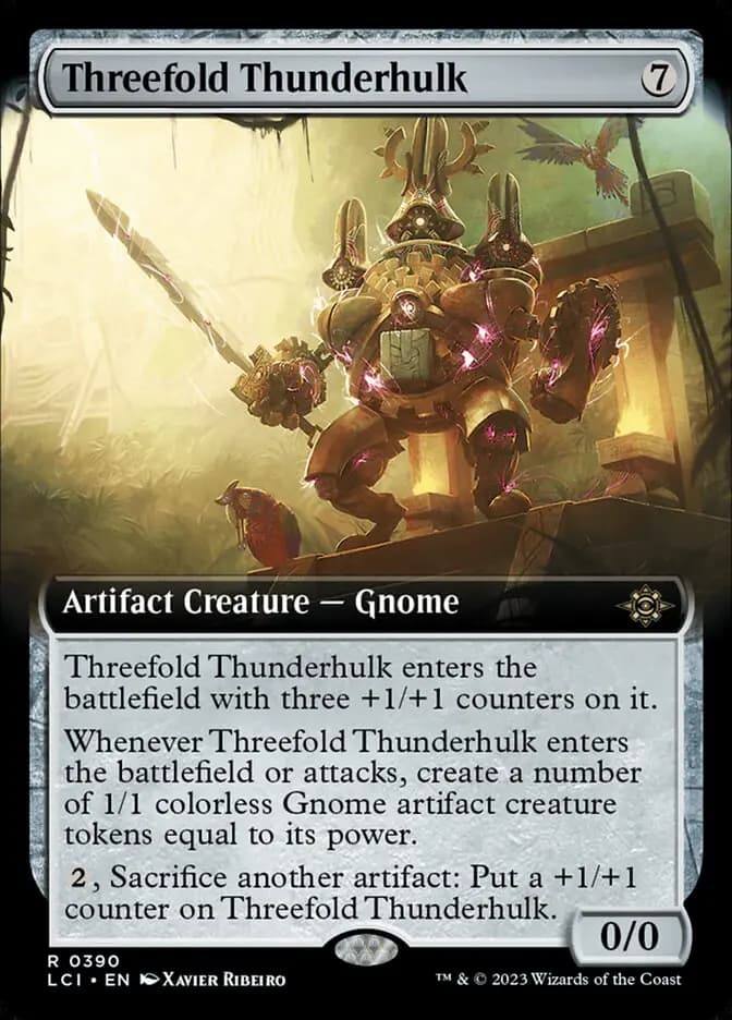 Card image of Threefold Thunderhulk