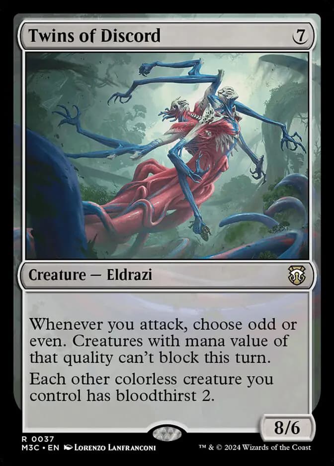 Card image of Twins of Discord