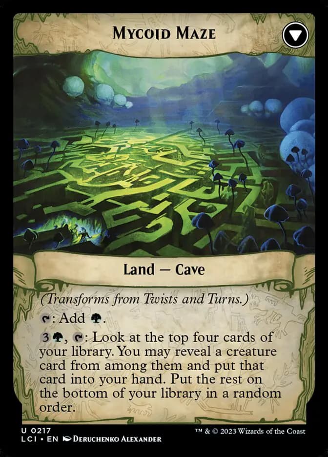 Card image of Twists and Turns / Mycoid Maze