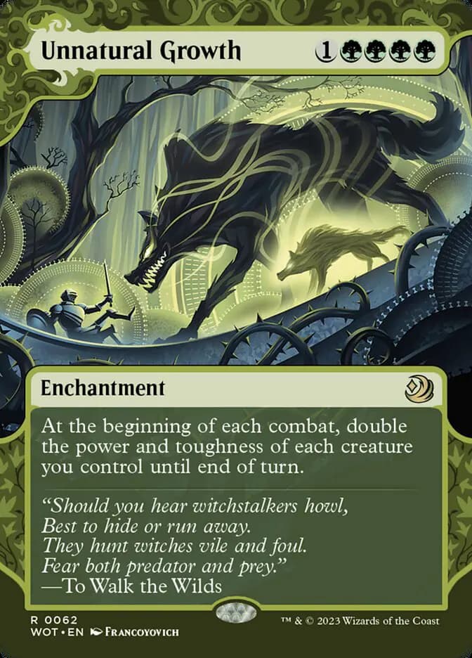 Card image of Unnatural Growth