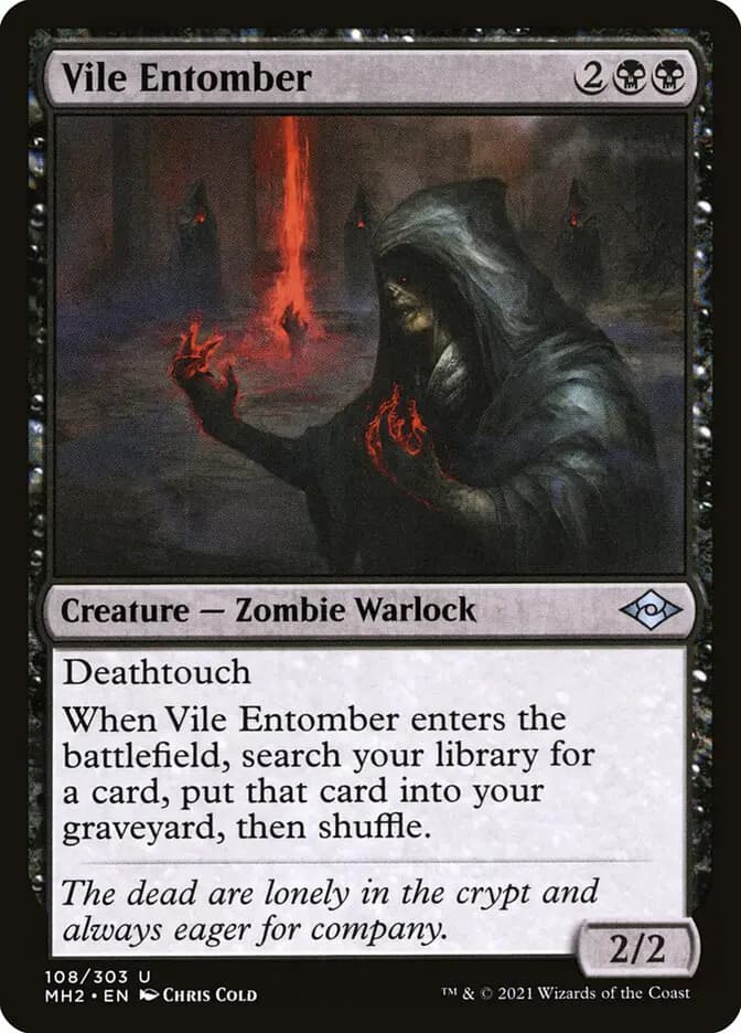 Card image of Vile Entomber